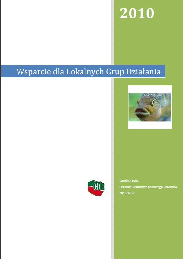 Wsparcie dla lokalnych grup działania